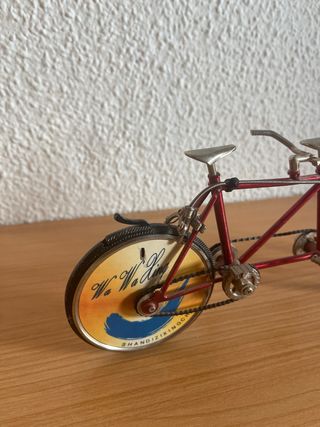 Mechero Bicicleta Tándem Roja