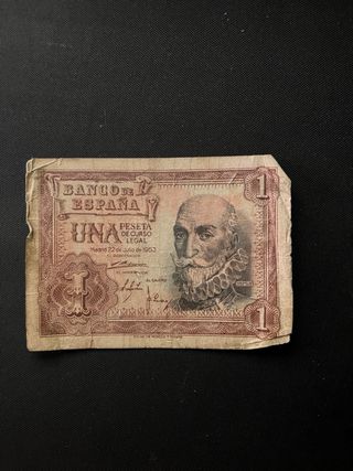 Gran lote 23 billetes antiguos España 1928–1980