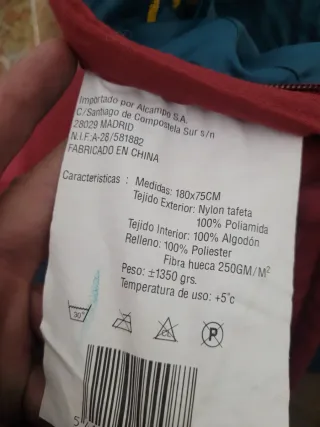 Saco de dormir Ranger 250