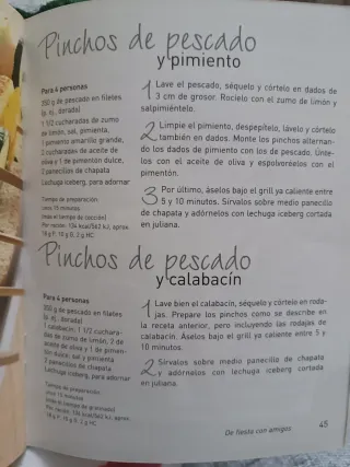 COMER & DISFRUTAR, COLECCION NGV. Libros recetas.