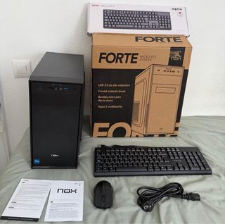 Torre NOX i5,16GB, 500GB SSD y HDD 1TB