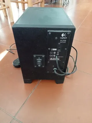Altavoz Logitech Negro