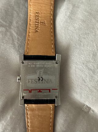 Reloj Festina Negro y Plateado