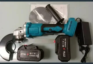 Amoladora Angular Inalámbrica (2 Baterías)