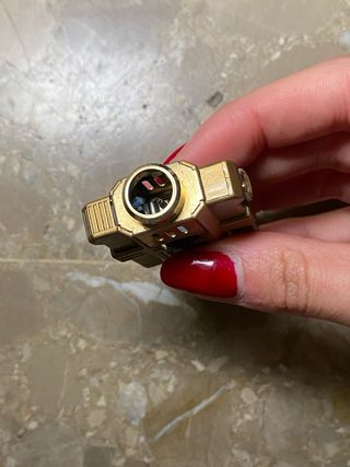 Accendino da collezione robot dorato
