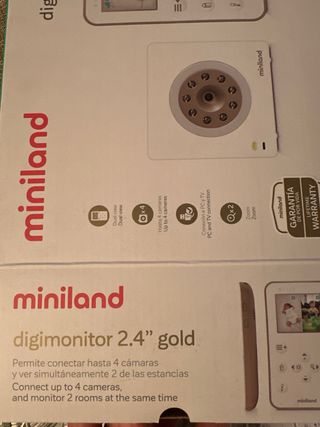 Miniland Digimonitor 2.4 Gold Vigilabebés