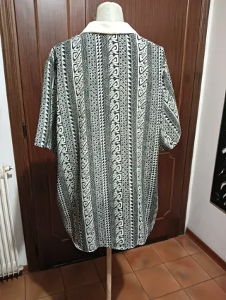 Camicia fantasia donna taglia XXL