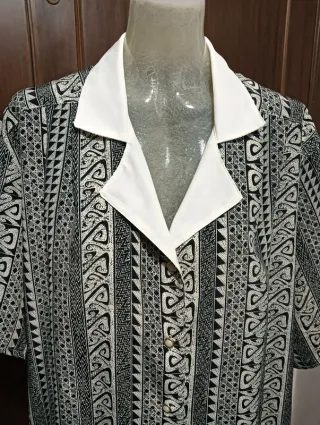 Camicia fantasia donna taglia XXL