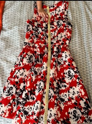 Vestido cóctel Dolores Promesas Multicolor