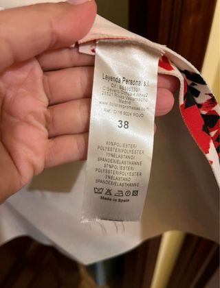 Vestido cóctel Dolores Promesas Multicolor
