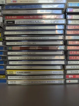 Lote 50 CD di Musica Classica di Vari Compositori