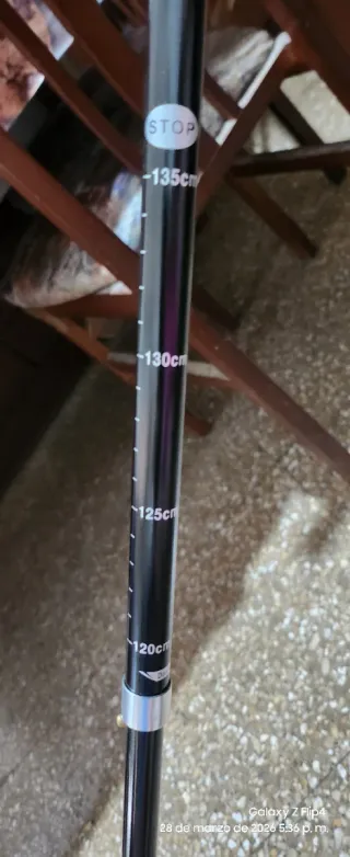 Bastón de senderismo ajustable