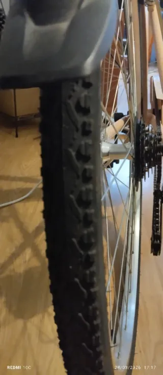 Bicicleta Paseo Beige con Cesta