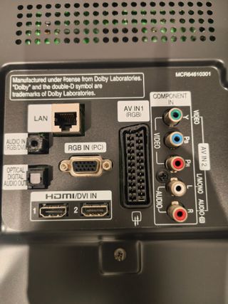 Televisor LG LED 37 con rayas