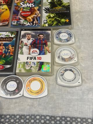 OFERTA!!!!! 20 Juegos PSP y 3 peliculas!!!!