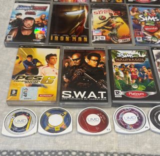 OFERTA!!!!! 20 Juegos PSP y 3 peliculas!!!!