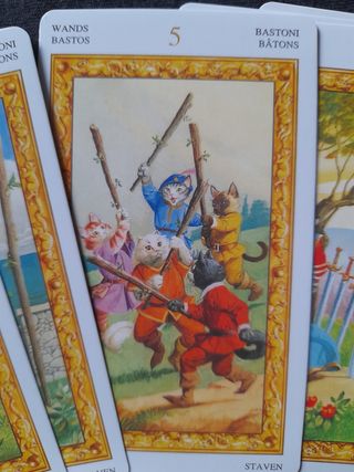 Tarocchi dei Gatti Bianchi, 78 carte