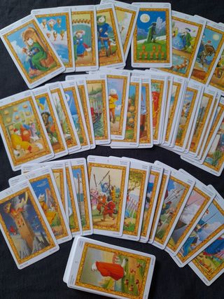Tarocchi dei Gatti Bianchi, 78 carte