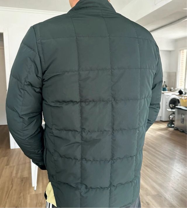 Chaqueta AMI Paris acolchada verde
