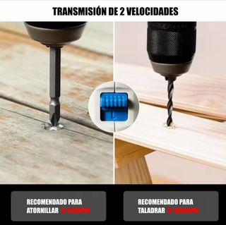 Taladro Inalámbrico 21V + Accesorios