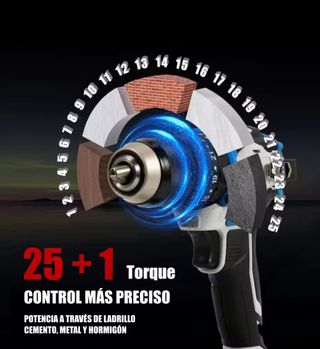 Taladro Inalámbrico 21V + Accesorios