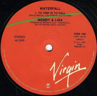 Wendy and Lisa Waterfall Maxi Single 12" 45 RPM