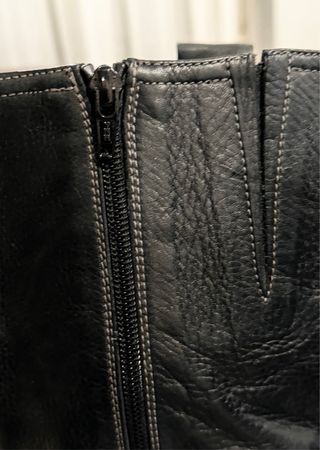 Botas altas piel Hispanitas negras