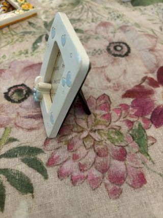 Cornicetta portafoto battesimo