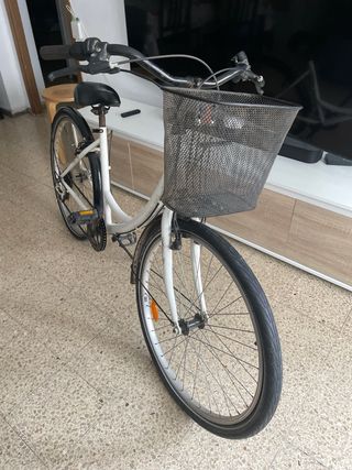 Bicicleta Paseo Mujer Blanca