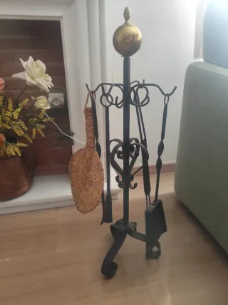 Juego de accesorios para chimenea