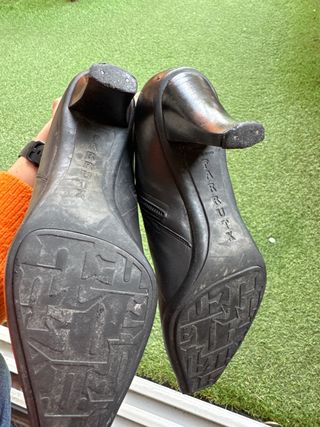 Botines Farrutx Negras Tacón