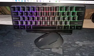 Teclado Gaming y Ratón RGB
