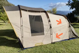 Tienda de campaña Quechua T6.2