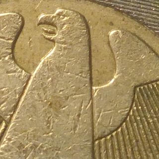 Moneda 2€ Alemania 2002 con errores
