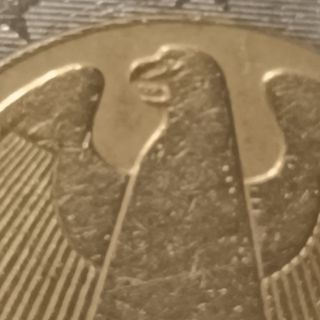 Moneda 2€ Alemania 2002 con errores
