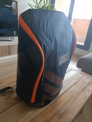 Mochila Adidas Pro Tour 2026 Azul/Naranja