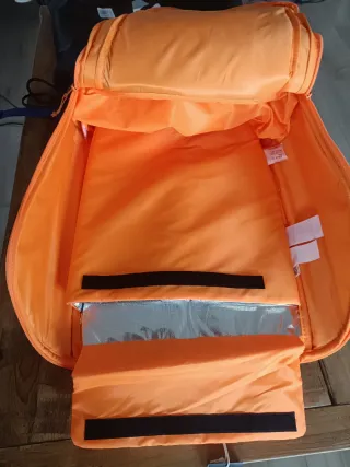 Mochila Adidas Pro Tour 2026 Azul/Naranja