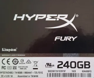 Disco duro Kingston HyperX Fury 240GB SSD
