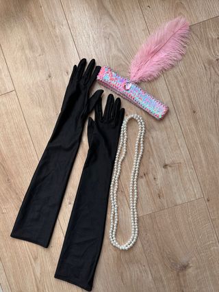 Set de accesorios para disfraz estilo Gatsby,Mafia