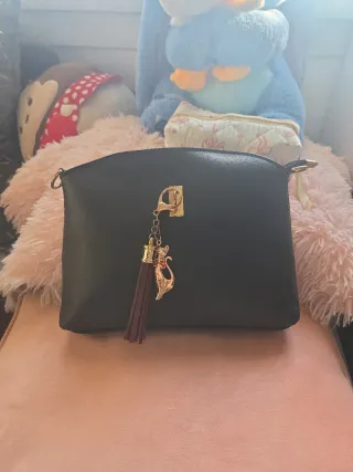 Juego de 2 bolsos negros para mujer