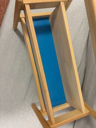 Expositor libros infantil madera Ikea como nuevo