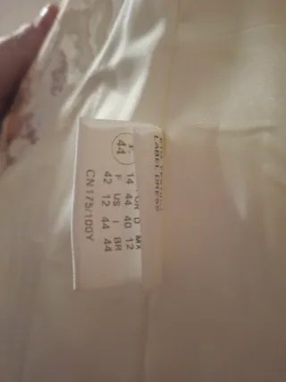 Vestido de Novia St. Patrick (Pronovias) Talla 44