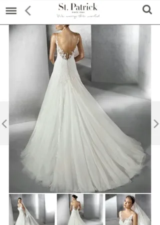 Vestido de Novia St. Patrick (Pronovias) Talla 44