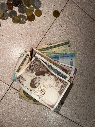 Monedas y Billetes Pesetas Antiguas