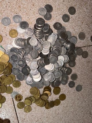 Monedas y Billetes Pesetas Antiguas