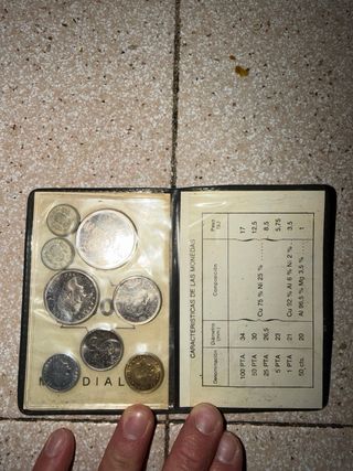 Monedas y Billetes Pesetas Antiguas