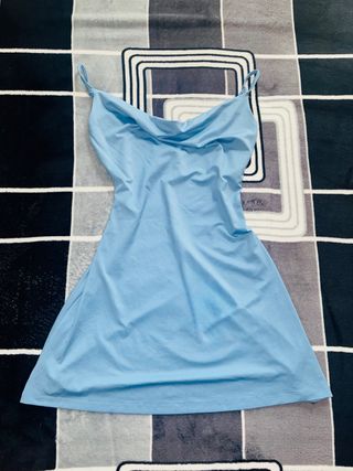 Vestido Bershka azul nuevo