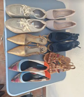 Lote de zapatos varias marcas talla 35 y 36