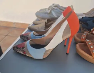 Lote de zapatos varias marcas talla 35 y 36