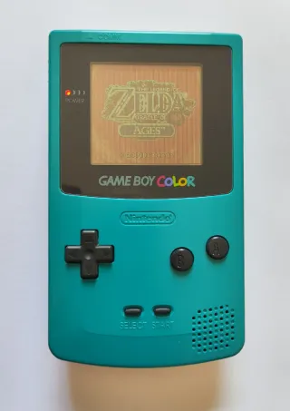 Zelda Oracle of Ages CIB PAL ESP Game Boy Color